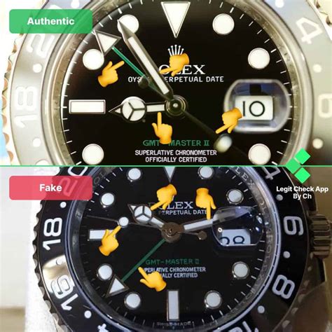 fake rolex gmt vs real|how to detect a fake rolex.